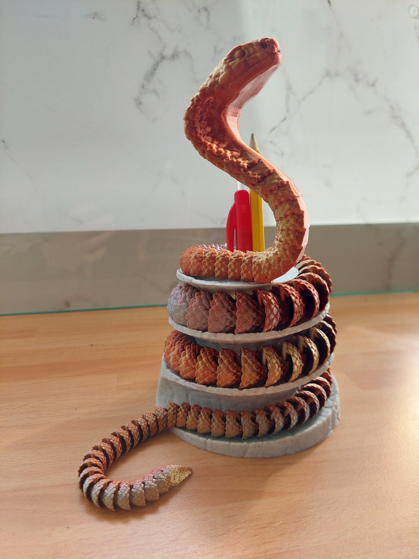 Flexi Cobra met Pennen Houder
