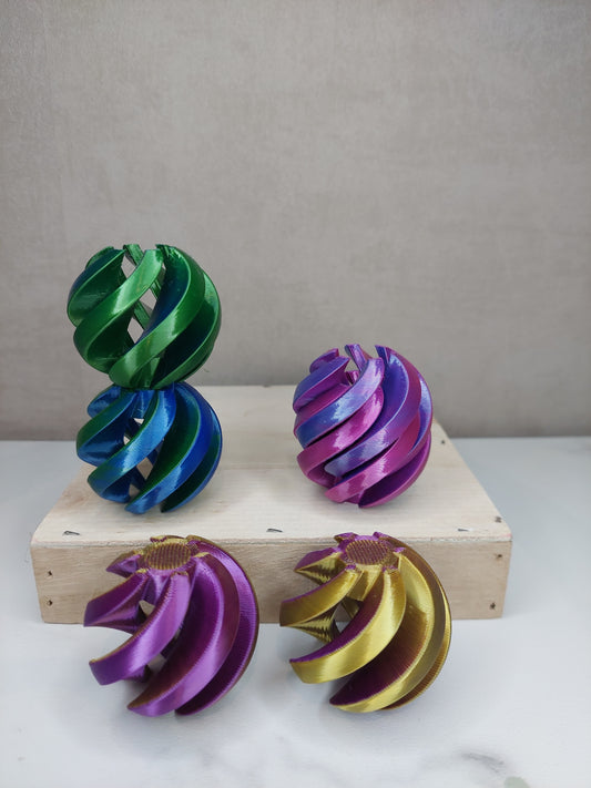 Fidget Spiral Puzzel Ball