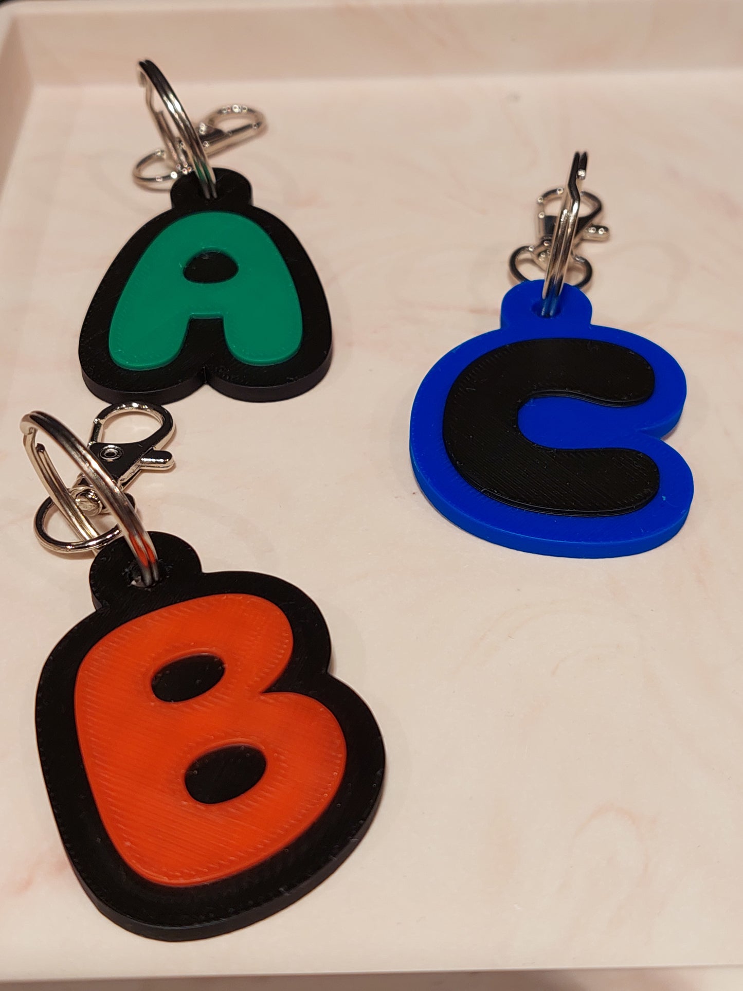 Sleutelhanger Letter