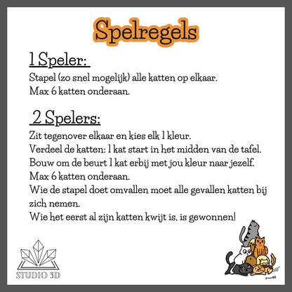 Katten Stapelspel