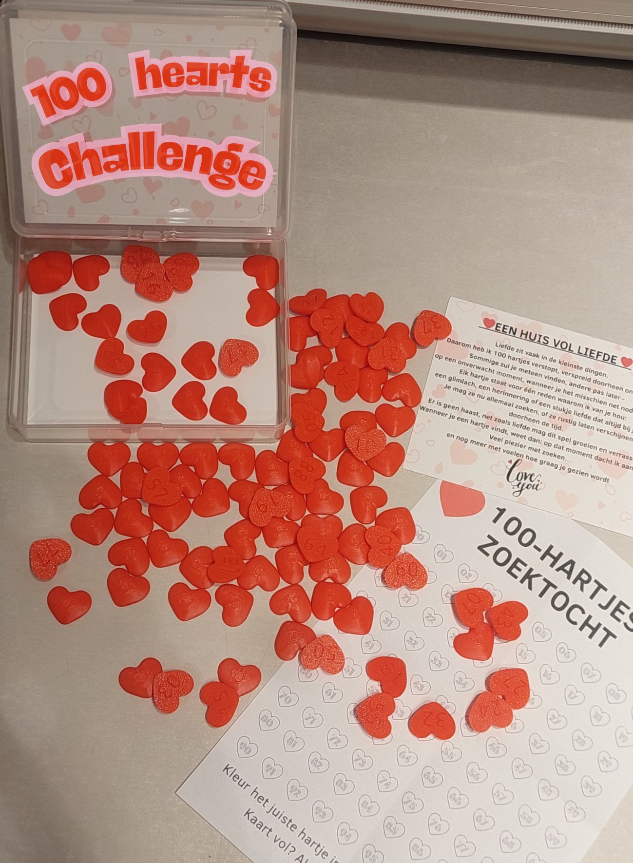 100 Hearts Challenge